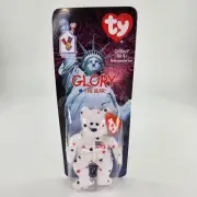 Glory The Bear-1997 McDonald's Ty Beanie Baby Rare Errors 1993 OakBrook