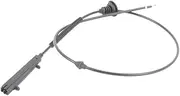 XEDLAMP 95851153500 95851153100 Hood Front/Rear Release Cable Cover Cable, for Cayenne, for Left Rudder 2011-2018 Hood Lock Control Cable(Rear)