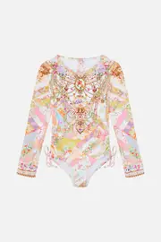 KIDS RUCHED SIDE PADDLESUIT 4-10 SEW YESTERDAY