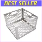 Premium Stainless Steel Offset Smoker Charcoal Basket - Perfect Fuel Holder