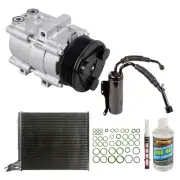 For Ford E-150 Econoline Club Wagon OEM AC Compressor w/ Condenser Drier