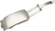APTPKGDFDK 20mm 316L Stainless Steel Watch Buckles Clasp Fit For Seamaster 300, Watch Parts Cuff