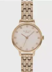 Radley Ladies Watch Rose Gold Bracelet Quartz Movement RY4560