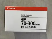Canon EF 70-300mm f/4-5.6 IS USM Telephoto Zoom Lens BRAND NEW, NEVER OPENED!
