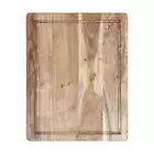 Acacia Chopping Board great to dice vegetables or chop meat handy brown AUS -