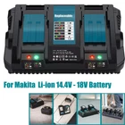 Fast Charger for Makita 18V 14.4 V Battery, Replacement for Makita DC18RC BL1860