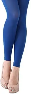 [Amaryllis] Footless Blue Colour 80 Denier Opaque Pantyhose Tights