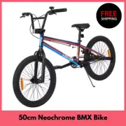 50cm Neochrome BMX Sports Boy Girl Bike Front Caliper Brakes Outdoors Christmas*