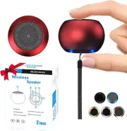 2Pack Portable Mini Speaker, Bluetooth Tiny Speaker,Wireless Micro Speaker for