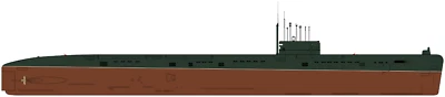 1/350 Iron Shipwright 4297 -Russian Project 659 NATO code: ECHO I Submarine