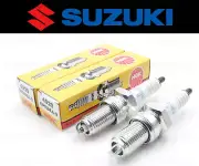 Set of (2) NGK DPR8EA-9 Spark Plug Suzuki (See Fitment Chart) #09482-00335