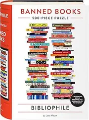 Chronicle Books Bibliophile Banned Books Puzzle: 500-pieces