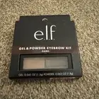 e.l.f. ELF Eyebrow Kit Dark Gel & Powder Compact w Mirror & Brush 81303 New