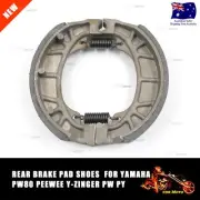 Rear brake Pad Shoes for Yamaha PeeWee PW PY 80 Y-Zinger PY80 GTMOTOR Loncin