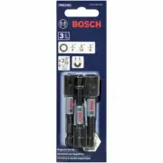 Bosch IMPACT DRIVER NUTSETTER SET 65mm 3Pcs 1/4" Hex Shank, Hardened Core