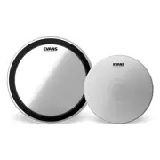Evans Heavyweight Knockout Pack 22" EMAD Bass & 14" Snare Batter Drumheads