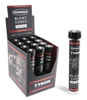 Futurola Cones The Toad Mike Tyson Pre Rolled Cone 12 Tubes