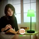 JY LED Table Lamp Retractable Touch Control Height Adjustable Desk Light With Wh