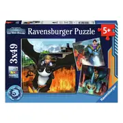 Dragons Puzzle, 3x49pc
