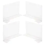 4 Pcs Partition Plate Shelf Dividers for Storage Closet Shelves Separators