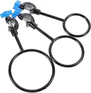 iplusmile 3pcs Metal Laboratory Support Rings for Glassware Holder Closed Ring for Experiments Filtration and Chemical Reactions Schools and Research