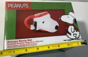 Peanuts Snoopy Santa Hat Mug 14oz Sculpted 3D Christmas Coffee Cup New in Box
