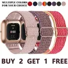 Bracelet Strap Nylon Wristband For Fitbit Versa / Versa 2 Fabric Band Watch