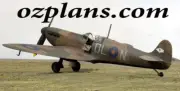 Supermarine Spitfire MkIIa 20" WS PRINTED RC AIRPLANE MODEL PLANS TEMPLATES