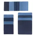 16pcs Denim Iron On Repair Patches Strong & Durable For Clothing Pants ⊹