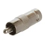 BNC Female to RCA Male Connector Coupler Coaxial Cable Adapter