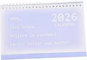 CAXUSD Desk Calendar Elegant Spiral Bound Academic Planner with Whiteboard Compact Design for Office School Use Monthly Weekly Views for Busy Schedules