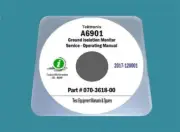 Tektronix A6901 Ground Isolation Monitor Service Operating Manual With Diagrams