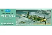 U.S. P-51D Mustang 1/25 Balsa Model Kit