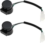 VGOL 2PCS 3-Pin LED Flasher Relay 12V Motorcycle Indicator Relay LED Turn Indicator Light Flasher Relay Compatible with GY6-125 Scooter Motorcycle