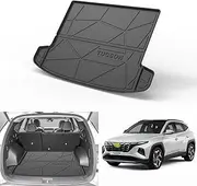 CMPCTR Cargo Mat Boot Liner for Hyu-ndai Tuc-Son 2021-Onwards TPE Cargo Liner Heavy Duty Cargo Trunk Mat Luggage Tray Interior Accessories