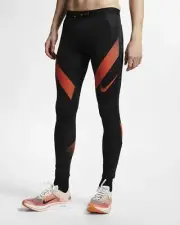 Nike Power Tech Running Tights Pants Compression Base Layer AJ7998 $120 Men's Lg