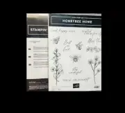 Stampin' UP! HONEYBEE HOME Stamp Set & HONEYBEE BLOOMS Dies Flower Miss You NEW!