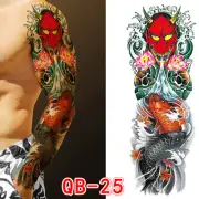 Men ArmTemporary Sticker Waterproof Tattoo Sticker Fake Tatoo 3D Art Waterproof
