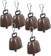 DIY Craft Bells Pack of Unique Tone Cow Bells Loud Melodious for Decor Pet Collars Jewelry Making