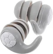 MUELODSIC Silicone Swim Ear Plugs for Women and Men Noise Reduction for Swimming Bathing and Snorkeling