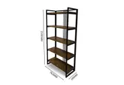 PETERS 5 Tier Bookcase