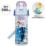 Skater - One Push Stainless Still Direct Drink Bottle with Mini Strap 580ml - Fr