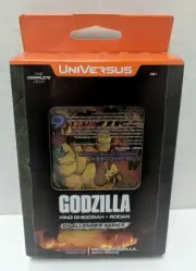 Universus Godzilla King Ghidorah / Rodan Challenger Series Deck SAME DAY SHIP