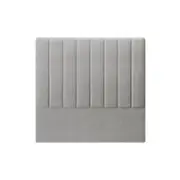 Gratiana Upholstered Velvet Headboard - Slate