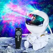 Astronaut Galaxy Star Projector Night Light Remote Control and 360