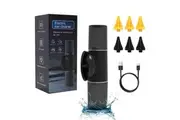 Ear Cleaning Kit, Seutgjie Electric Ear Wash Syringe IPX7 Waterproof Ear Cleaner Water Recovery with 4 Cleaning Modes for Adults
