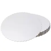15pcs Cake Board Round, 11 inch Cake Circle Base Cake Plate White