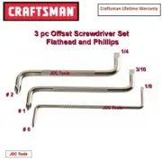 CRAFTSMAN Offset Screwdriver 3 pc Set Right Angle 2