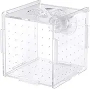 Acrylic Fish Breeding Box - Isolation Hatchery Incubator Aquarium Transparent Breeder for Fish Tank