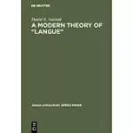 A MODERN THEORY OF